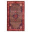 Tapis unique en laine brun, rouge et rétro 5 pi 2 po x 8 pi 9 po Anatolian