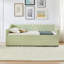 Lit de jour rembourré polyvalent 3 en 1 avec lit gigogne escamotable et poche de rangement latérale-1654923395-1654923519