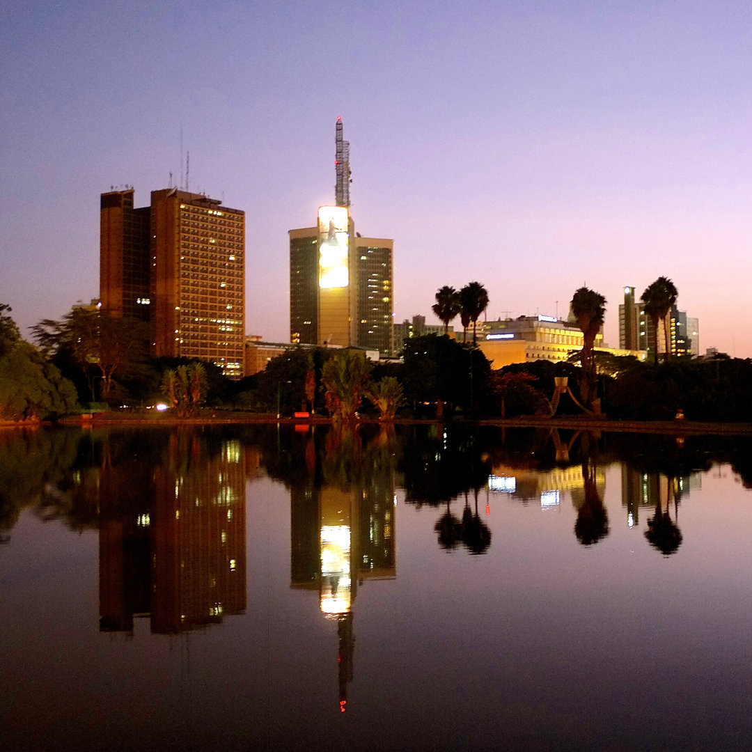 Leinwandbild Nairobi von Leolee