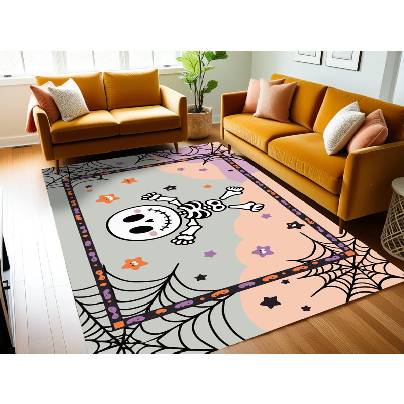 Tapis de Noël lavable The Holiday Aisle®, Rectangulaire 3 pi x 5 pi