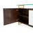 Belmont Place 76" Wide Sideboard with Glass Top - Espresso