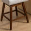 Pivot de comptoir de 2 po, siège de 26 po de hauteur, tissu, rotation à 360 degrés, coussin épais pour tabourets de bar à assise allongée, 2, rembourré, fabrication stable et soutien de la hanche confortable-86748866