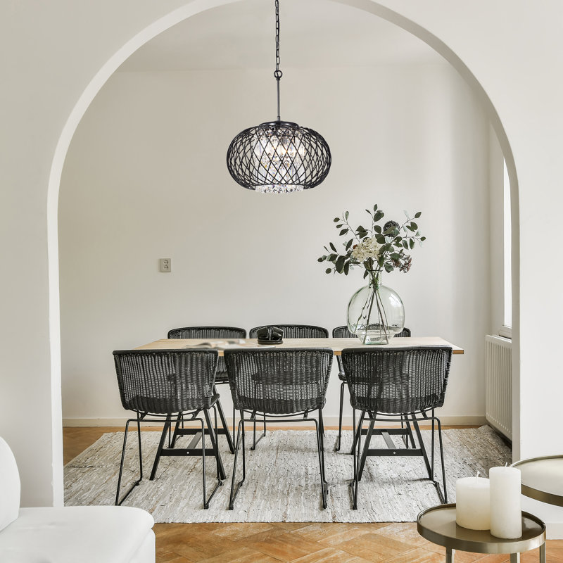 Jefferies 3 - Light Dimmable Geometric Chandelier