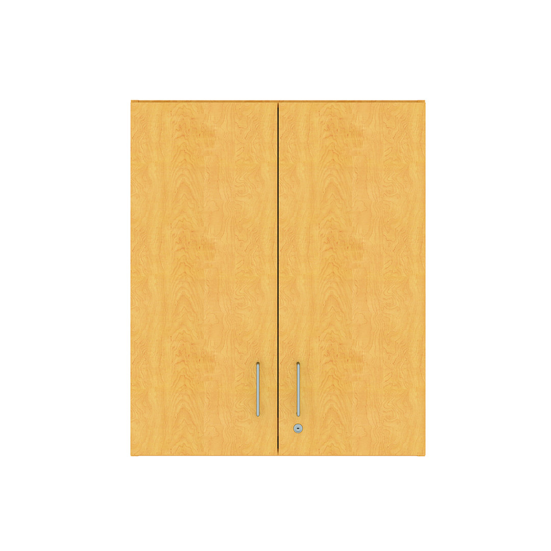 Tot Mate 3-Level Classroom Storage Wall Cabinet with Doors TotMate 