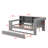 Platform Bed With Storage Shelves, Trundle-106030873