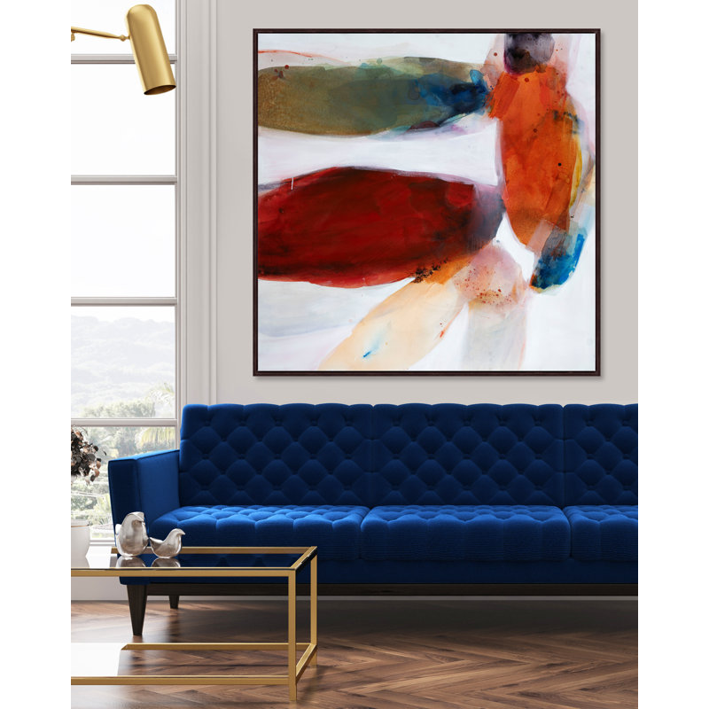 Rise And Shine Print, Brown Framed, 40" H x 40" W