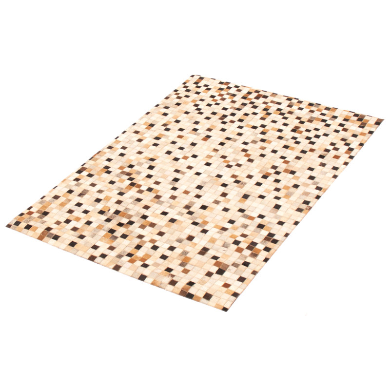 Tapis ivoire / bleu Haki