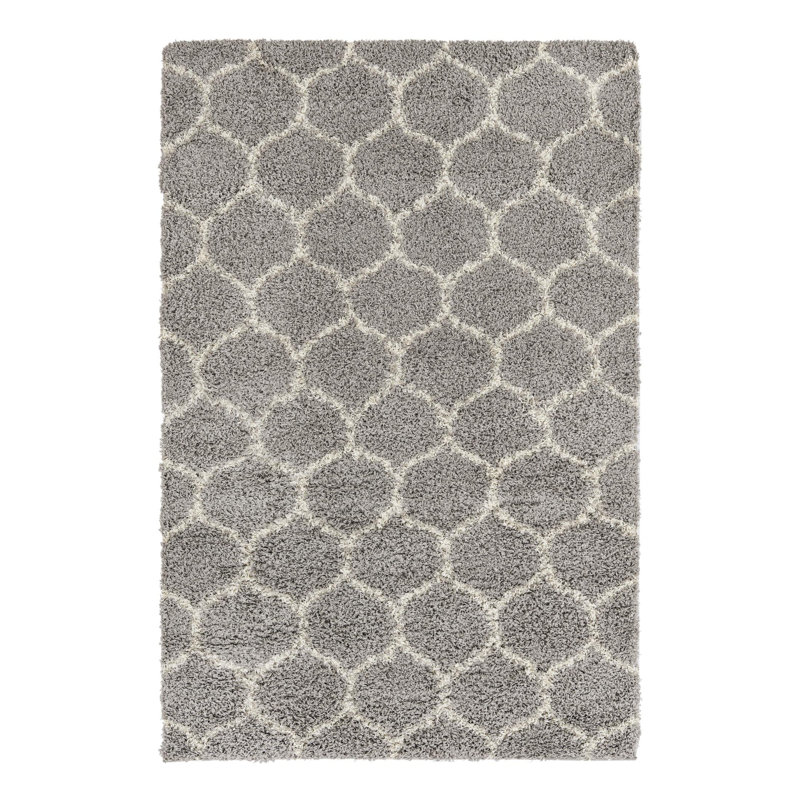 Geometric Indoor Rug, Rectangle 5'3" x 8'