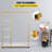 Zacharay 47.2'' Rolling Industrial Pipe Clothing Rack