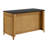 Kathryne 60" Kitchen Island with Black Quartz Countertop-116616495