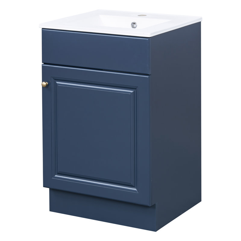 Crosbie 20" Bathroom Vanity, Blue