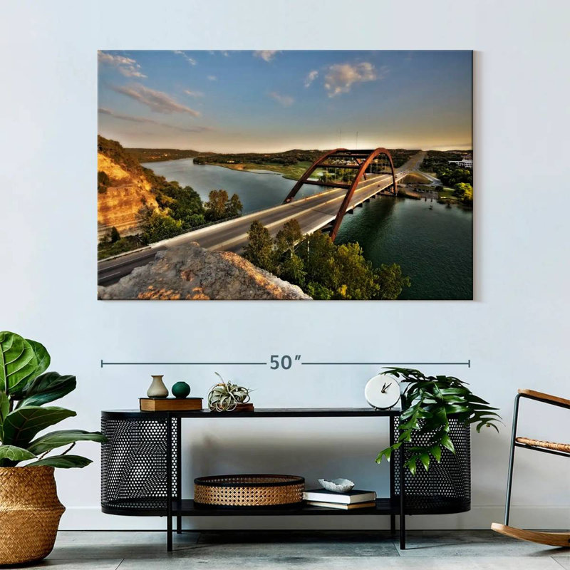 Lilie Pennybacker Bridge Highway, H 34 po x l 51 po