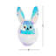 Lapin de Pâques prismatique irisé 11 po - Ensoleillé
