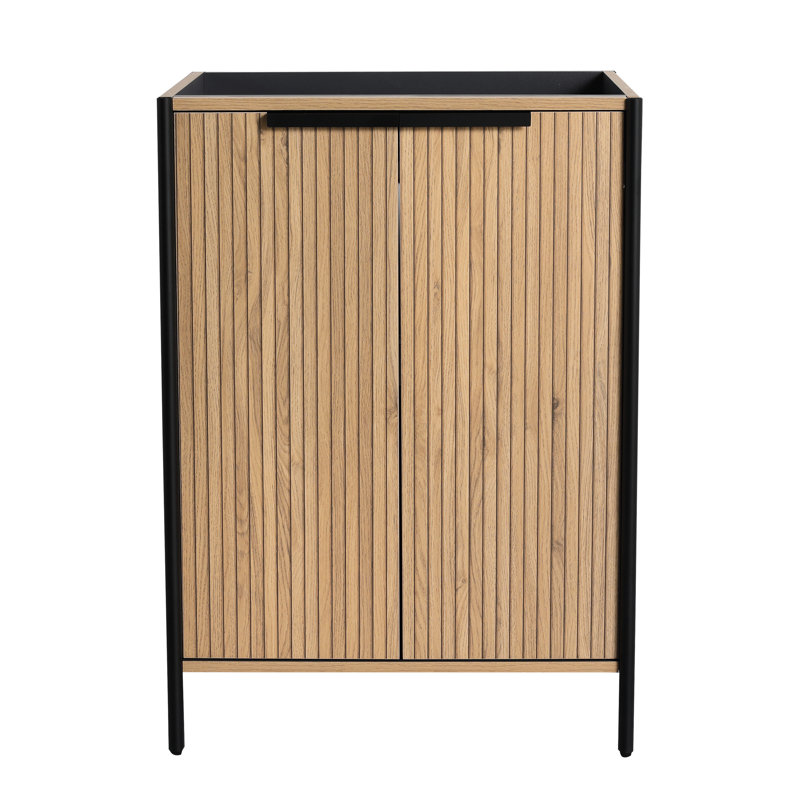 Meuble-lavabo moderne 24 po - Contreplaqué, armoire de contreplaqué à durabilité accrue