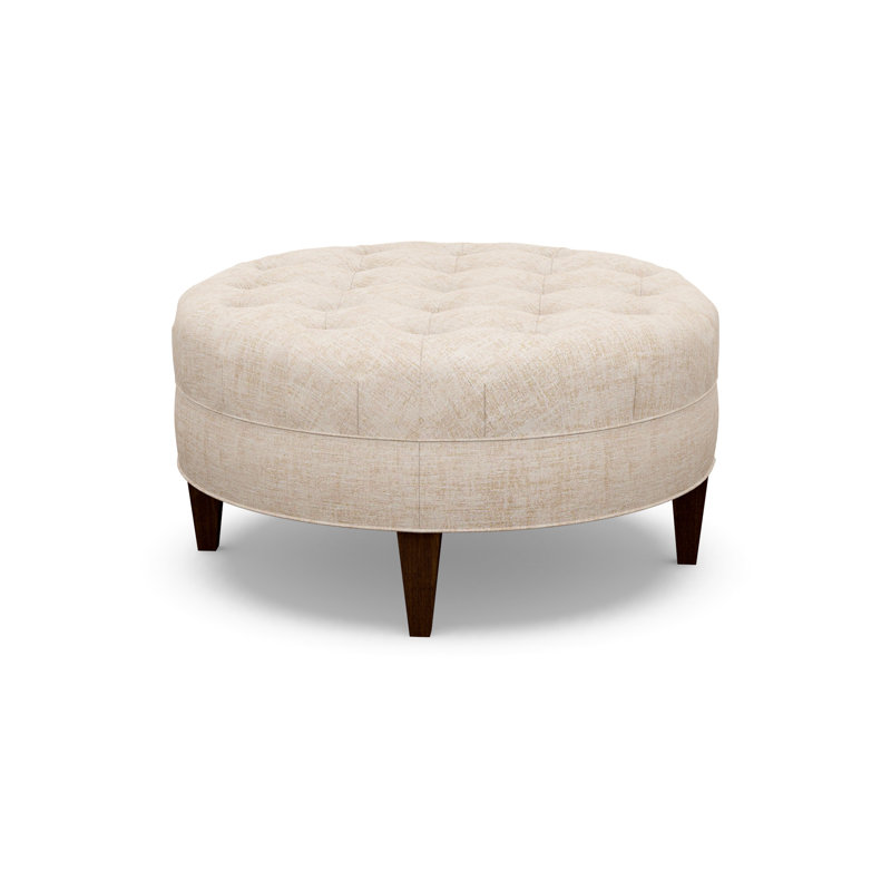 Round Ottoman, Walnut, 9637-86