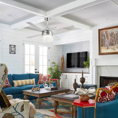 48'' Ceiling Fan with LED Lights