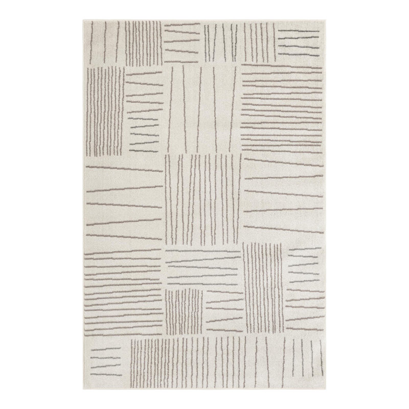 Anaka Striped Indoor Rug, Rectangle 5'3" x 8'