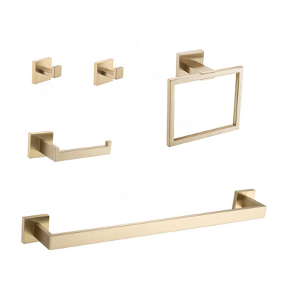 5 - Piece Bathroom Hardware Accessories Set