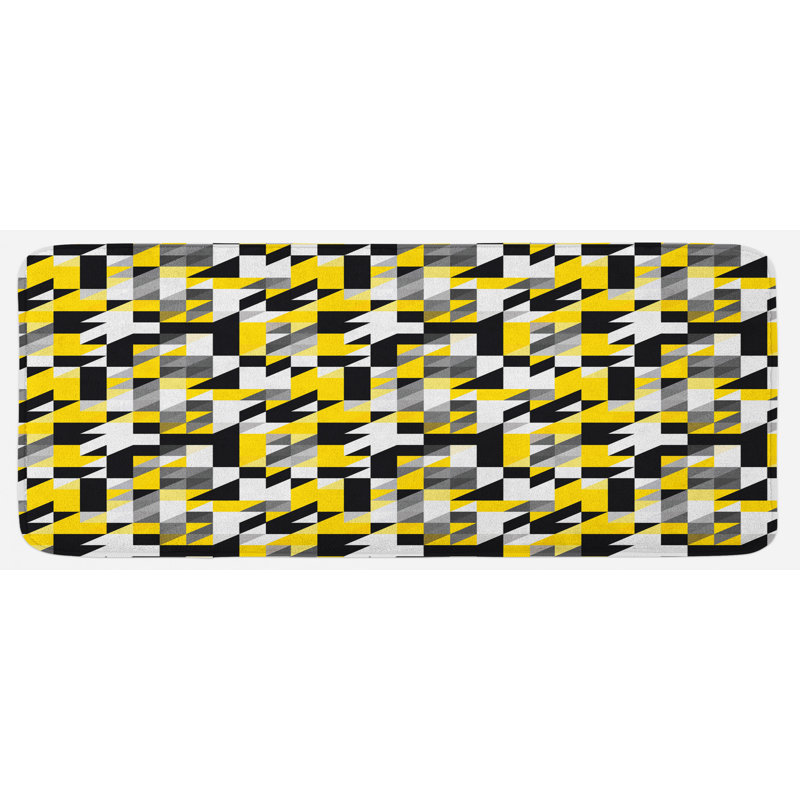 Modern & Contemporary Synthetic Kitchen Mat