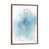 Toile avec cadre en bois brun classique n'est pas disponible
