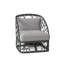 Bali Swivel Patio Chair with Cushions-50608837-86340031