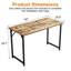 100 Cm Computer Desk, Adjustable Feet,-114195261