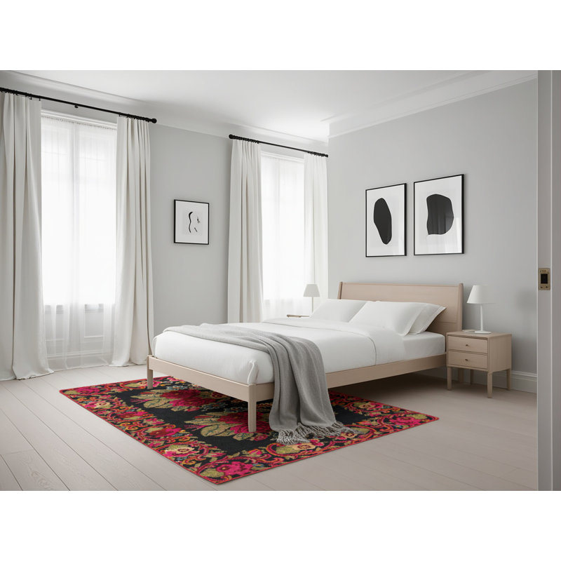 Abstract Indoor Rug, Rectangle 5' x 7'