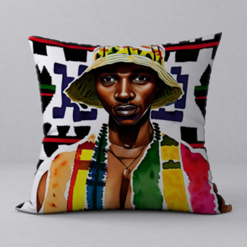 Reversible Throw Pillow