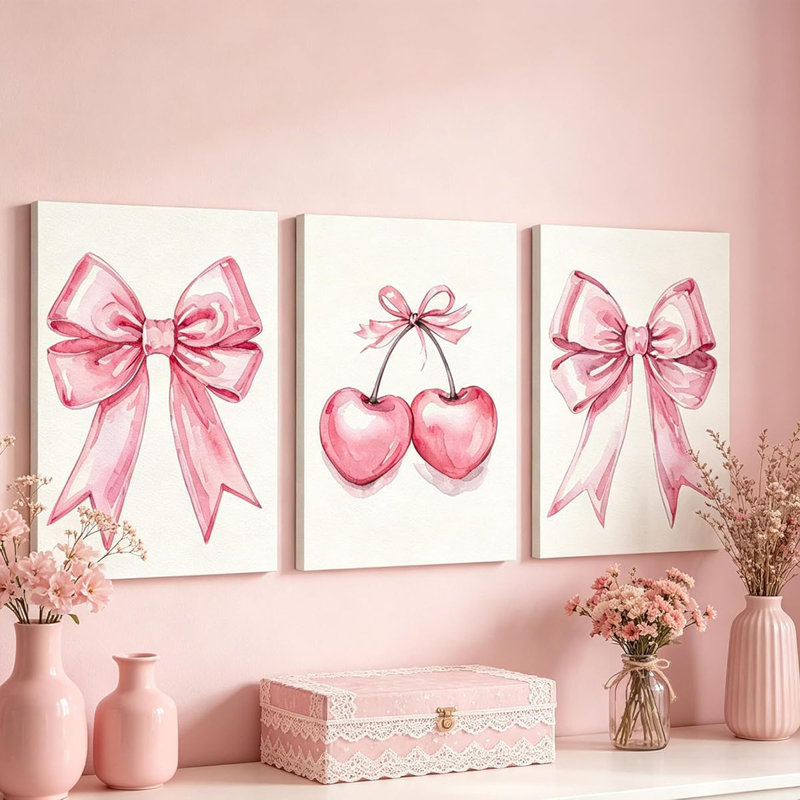 3 Piece Wrapped Canvas Wall Art