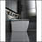 Luxury Smart Toilet With Bidet Seat Built-In, Intelligent Toilet Auto Open/Close Seat, Foot Sensor, LED Display,Night Light, Warm Water & Dryer,White