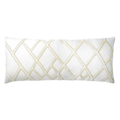 Net Velvet Lumbar Pillow Cover & Insert