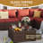 7 Piece Patio Conversation Set With Coffee Table And Cushions-1131246121-1131246120