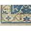 Tapis de couloir bleu nouvel âge 2 pi 9 po x 10 pi Dhamani