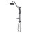 Handheld Shower And Head Meaning - Simulates Natural Rainfall Pressing, Self-cleaning Surging, Wall Mounted Form, Oil-rubbed Bronze Glittering, Stainless Steel Fabricated System Rainfall, Faucet,
