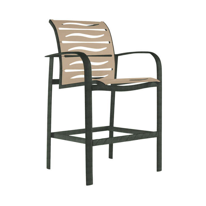 Tabouret de bar 28 po Laguna, Sonora, Obsidienne