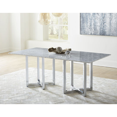 Dern Metal Base Dining Table