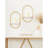 Eyve 2 Piece Oval Floating Shelf