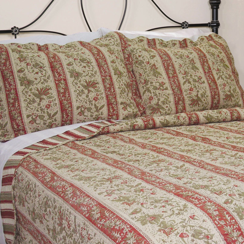 Cotton Floral Quilt