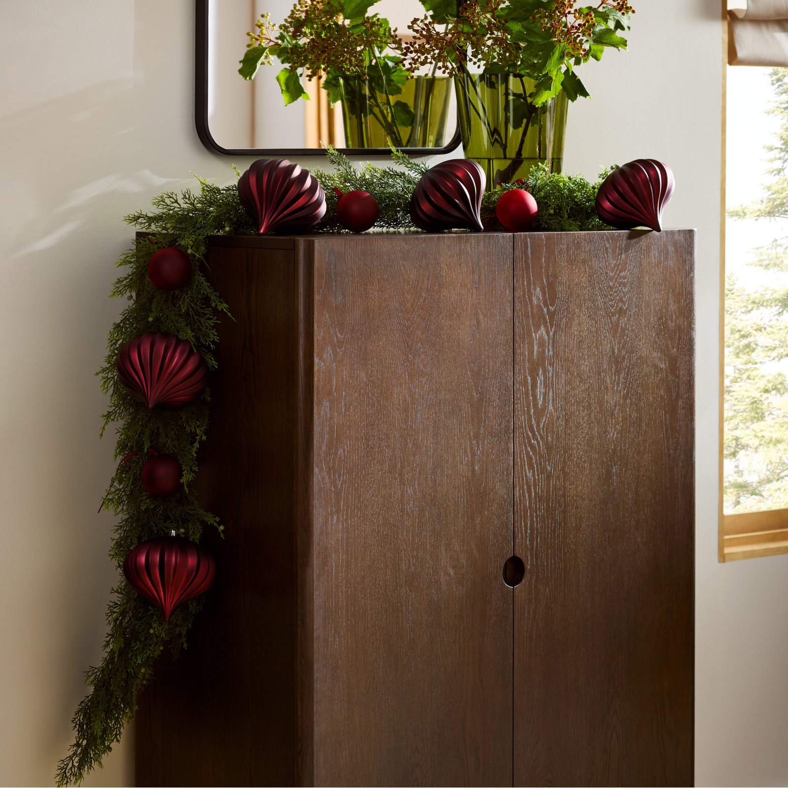 5.7" Onion Christmas Ornament UV, Wine