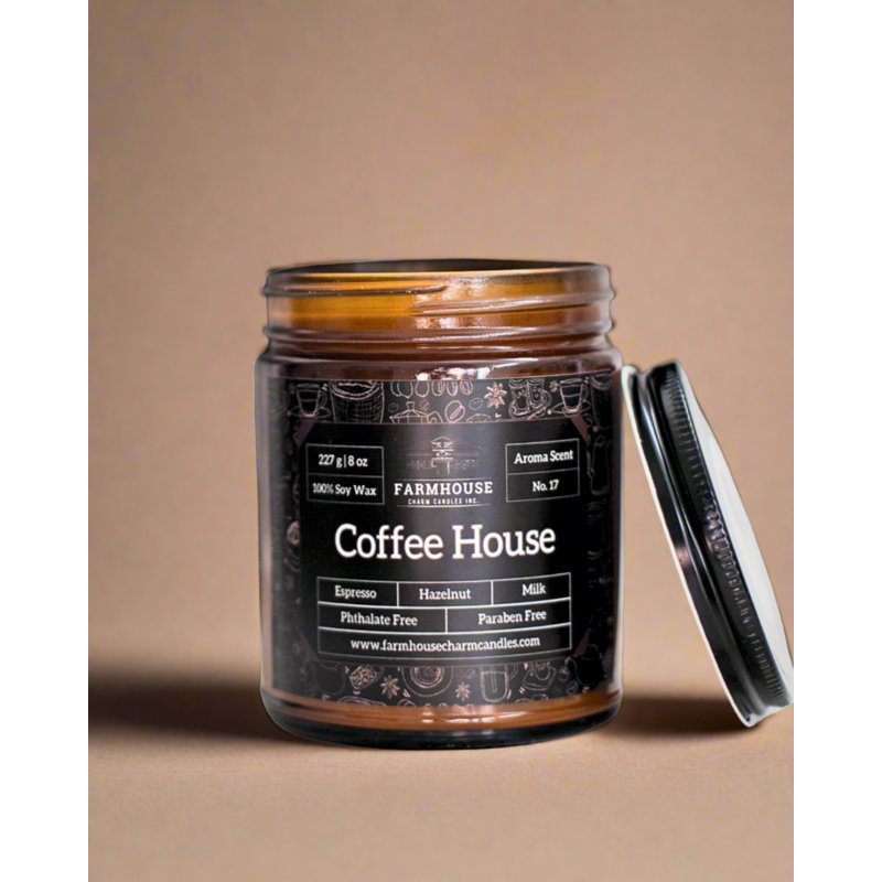 Bougie Coffee House Soy - arôme n ° 17
