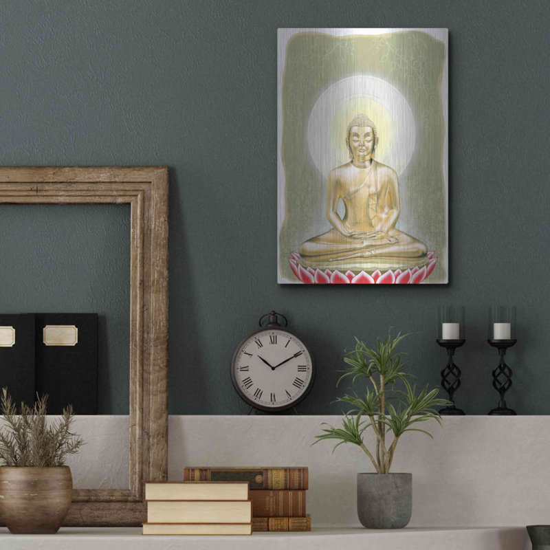 "Bouddha" par Zige Tanabe, H 16 po x l 12 po