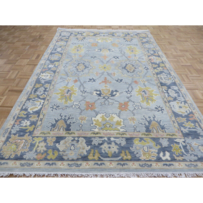 Tapis unique écume de mer 6 pi x 9 pi Hershi