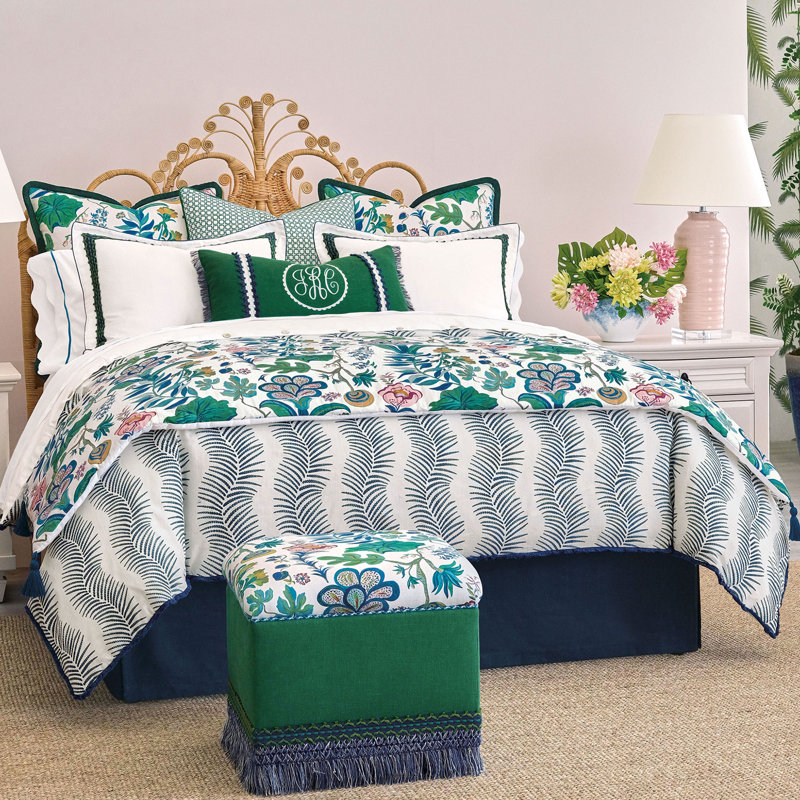 Boca Raton Bedset, Full Duvet Cover + 5 Additional Pieces