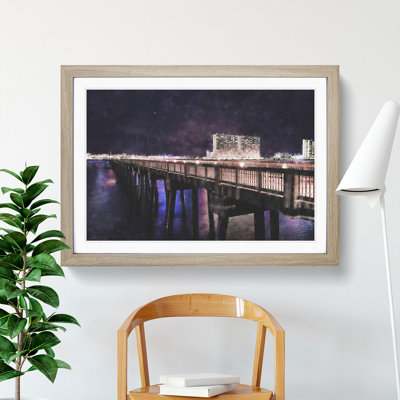 Panama City Beach Pier - Framed Print