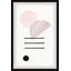 Half Moon And Lines by Marmont Hill - Single Picture Frame Painting-41281886