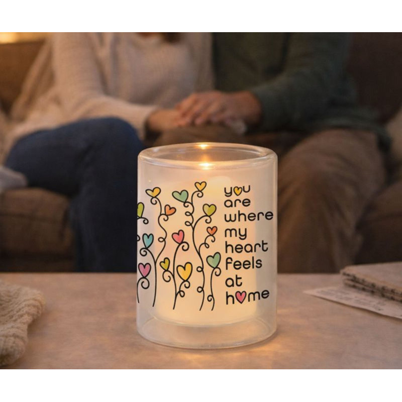 Candleholder You Are Where My Heart