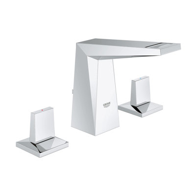 Allure Brilliant Widespread Bathroom Faucet with Drain Assembly