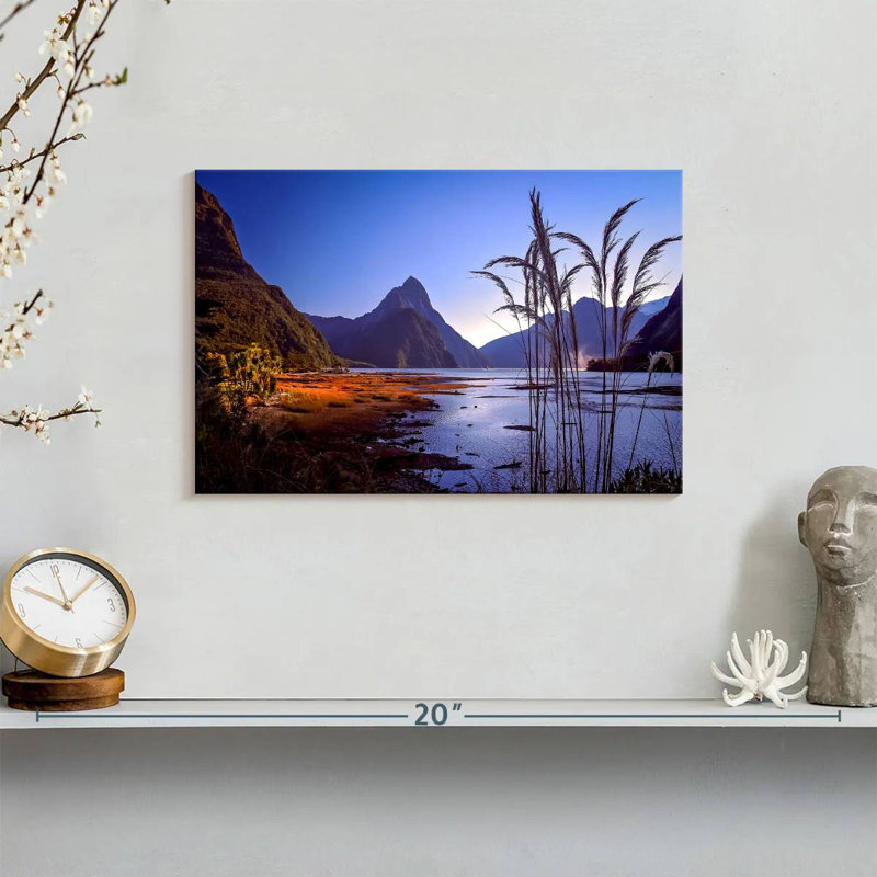 Milford Sound Daybreak, 8" H x 12" W