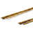 Nckel Gold Bamboo Salad Utensils