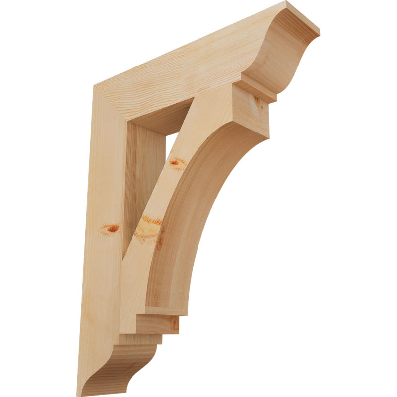 Support impérial traditionnel, H 34 po x l 5,5 po x P 26 po, Douglas (lisse)